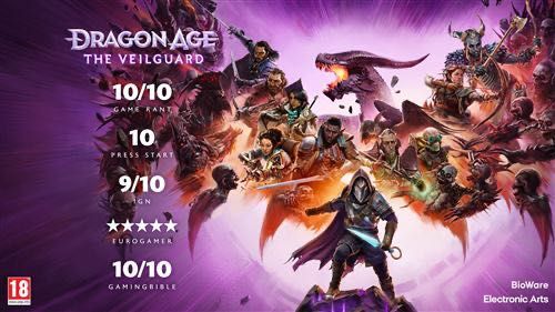 Jogo Dragon Age: The Veilguard - Xbox Series X- novo, 3 anos garantia
