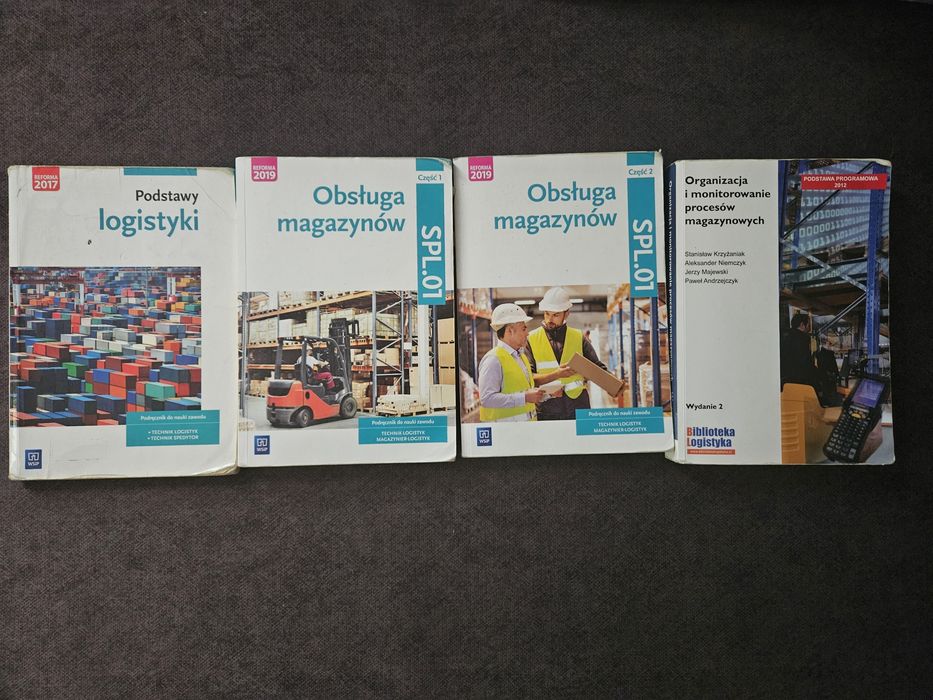 Książki technik logistyk klasa 1 i 2