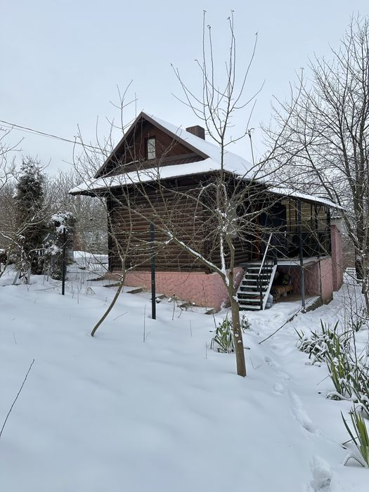 Продається 2-кім дачний будинок зі зрубу зі ставком, Заставнянська