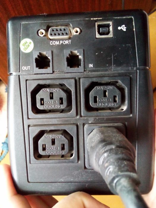 источник бесперебойного питания (ИБП) Mustek PowerMust 600 USB