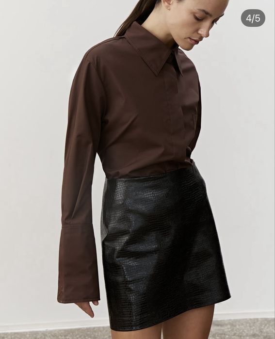 Спідниця з екошкіри coosh M