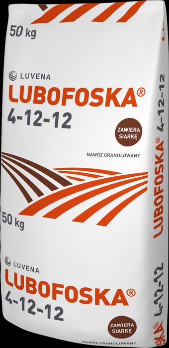 Lubofoska 4-12-12 , worek 50 kg Nawóz wiosenny  (potafoska))