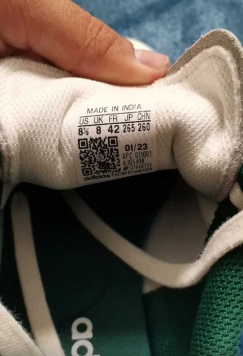Stan Smith verdes e brancos