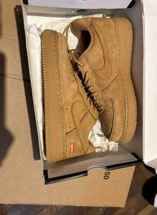 Nike Air Force 1 Low SP Supreme Wheat EU38