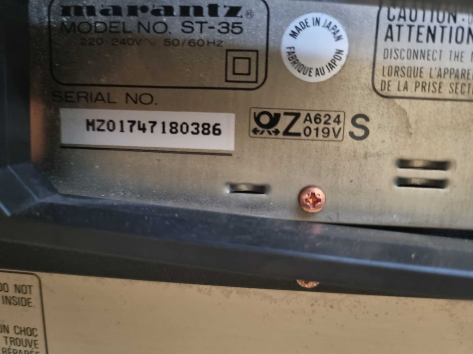 Wieża marantz 3 elementy