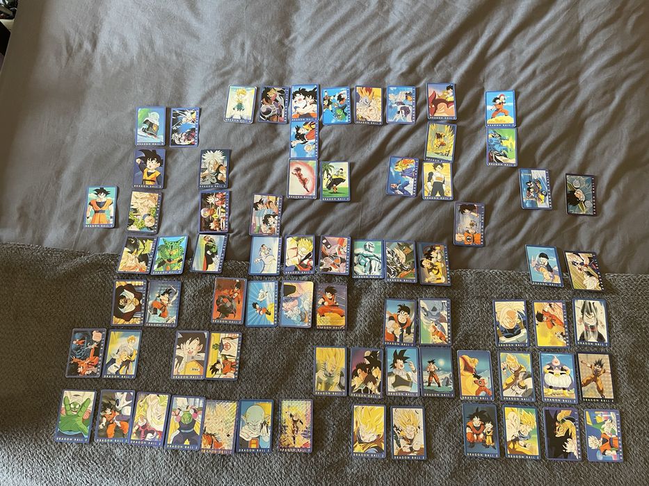 Cartas dragon ball z panini 1996
