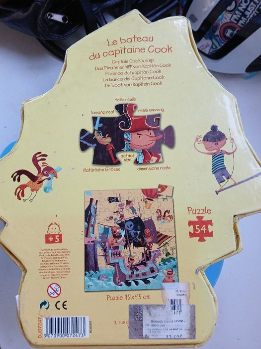 puzzle piratas 54 peças