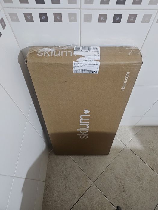 Espelho com prateleira 80x120 cm em MDF