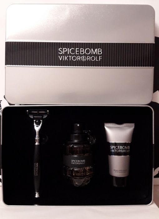 Viktor & Rolf Spicebomb 90 ml набор в металлической коробке, новый.