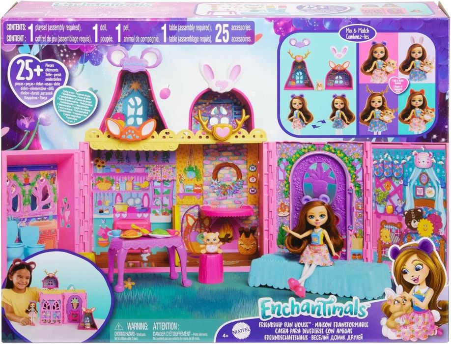 Енчантималс Будинок друзів Enchantimals Friendship Fun House Dollhouse