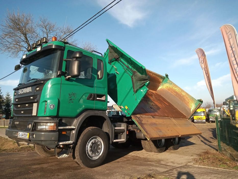 Scania G 440 6X6 KIPER MEILLER BORDMATIC  EURO5 manuall z niemiec bordmatik sam.nie widział budowy!!!