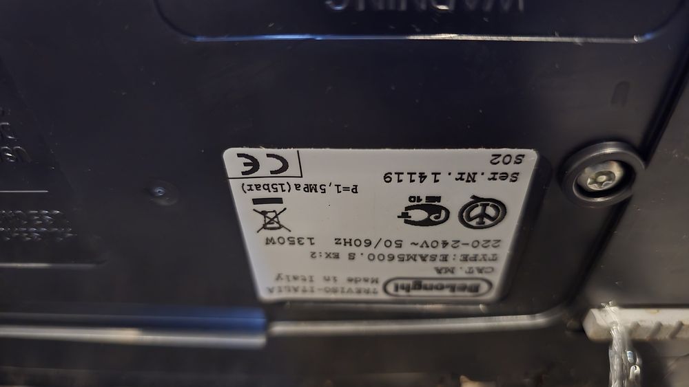 Ekspres do kawy delonghi perfecta