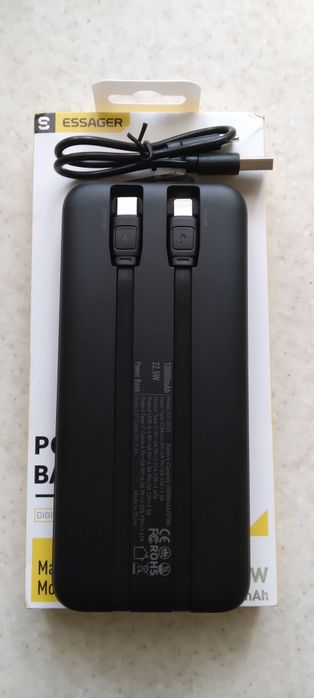 Акційна ціна!PowerBank Essager 10000mAh‼️22.5w‼️