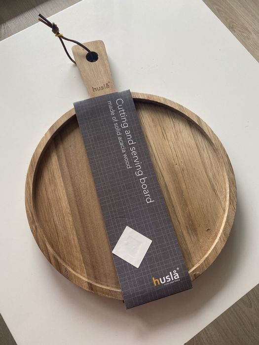 Taca deska z drewna akacjowego Nowa