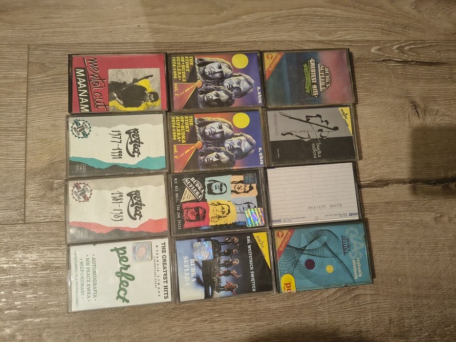 Kasety magnetofonowe z polską muzyką rockową