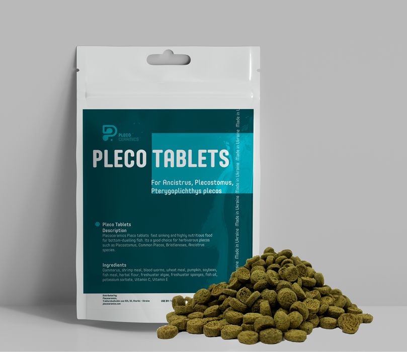 Корм у таблетках для акваріумних риб і сомів від виробника