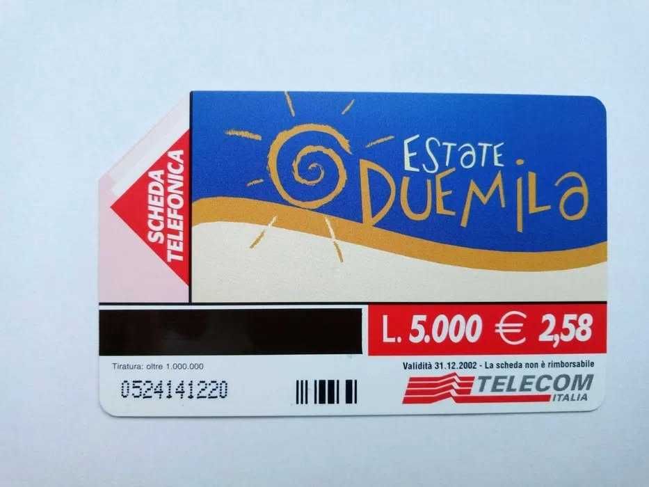 Wakacje II [włoska karta telefoniczna]