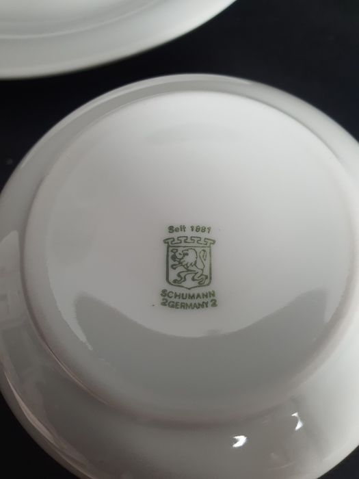 Zestaw trio Schumann motyw kaczki jak nowy