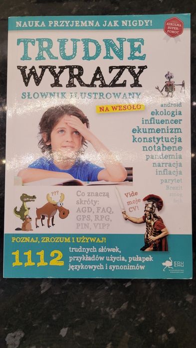 Książka trudne wyrazy nowa
