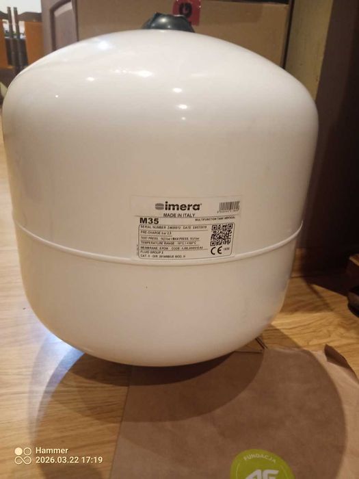 Naczynie Przeponowe C.W.U. 35L IMERA