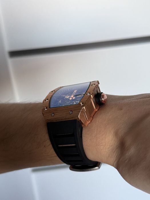 Zegarek meski richard mille rm kwarc kwarcowy automatic