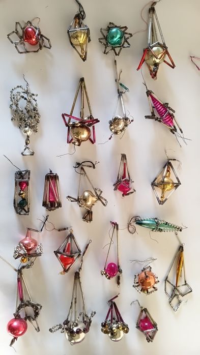 Елочние  игрушки  ссср часи  мандарин космонавт