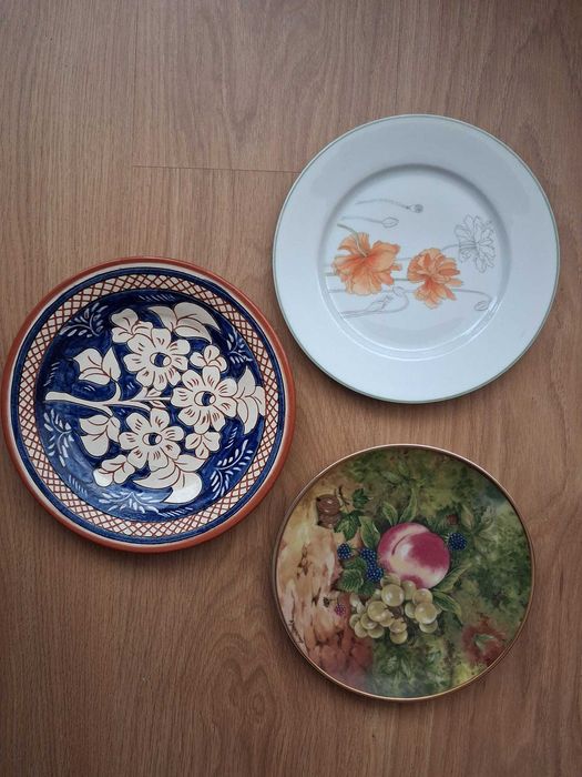 Pratos decorativos