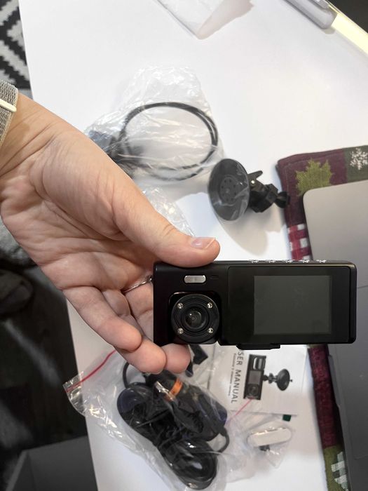 Відеореєстратор автомобільний Black Box. 3 камери