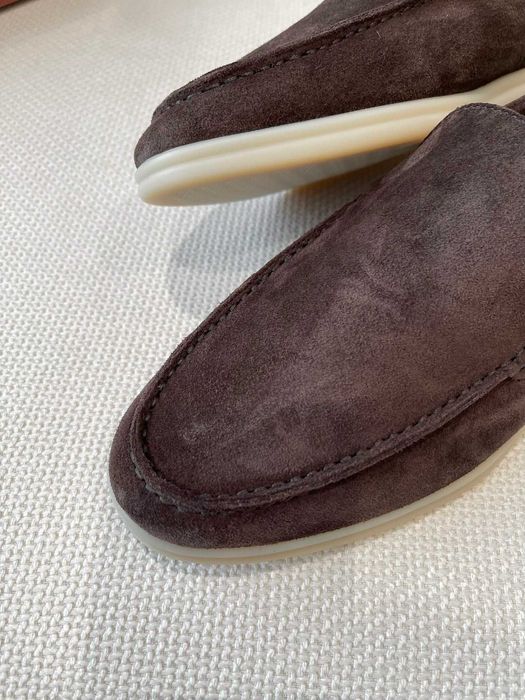 41-47 Мужские коричневые лоферы Loro Piana Лоро Пиана чоловічі лофери