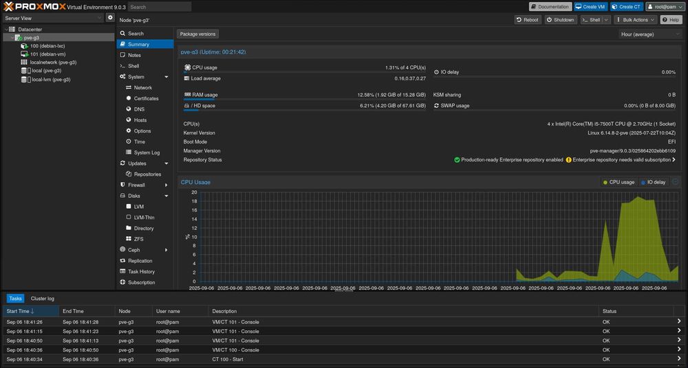 HP ProDesk G3 600 mini i5-7500T 8GB/256GB 2xGbit