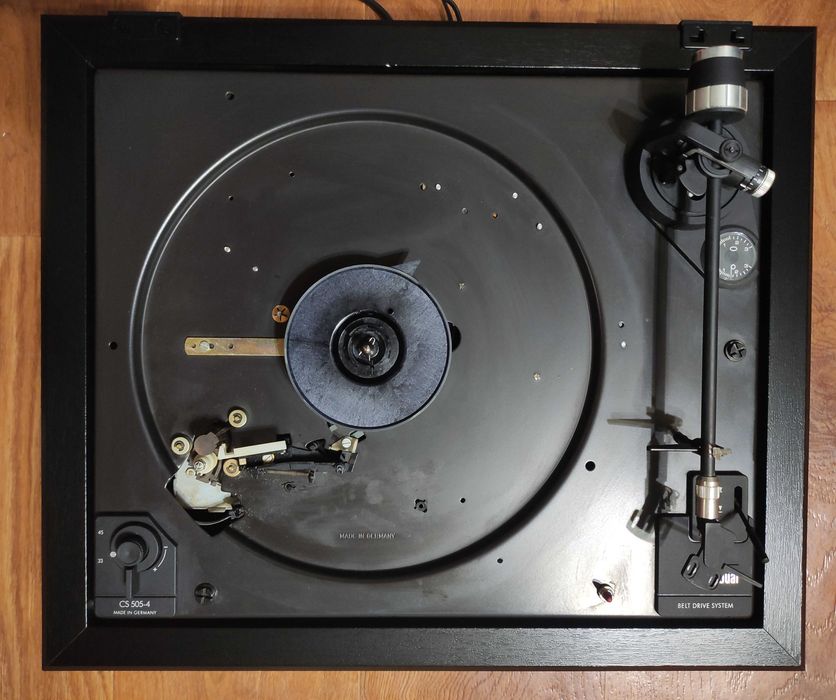 Акустика Виниловый Проигрыватель Dual CS 505-4 Belt drive system Audiophile Concept Made in GERMANY