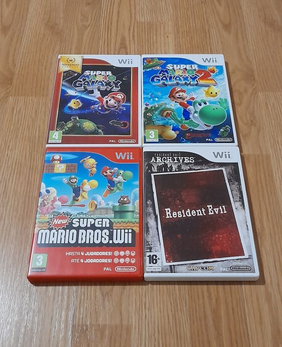 Jogos Wii Nintendo Wii/Wii U (Originais,Completos,Versão PT)
