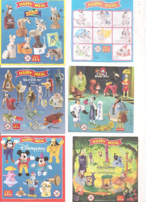 VENDO BRINQUEDOS MCDONALDS