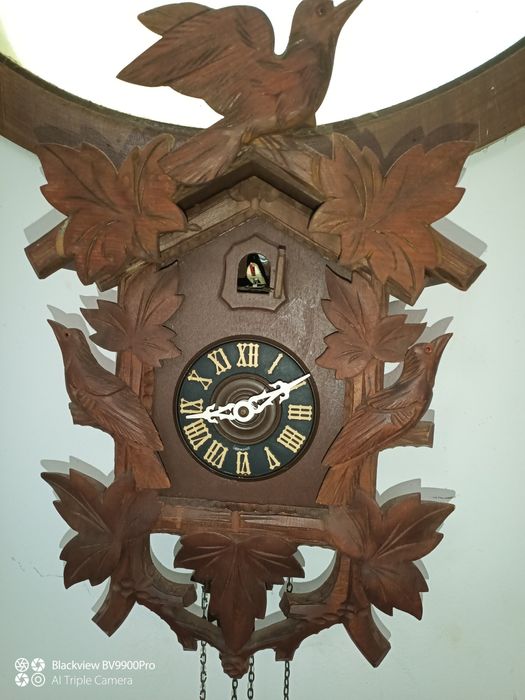 Relógio de cuco para ver pessoalmente