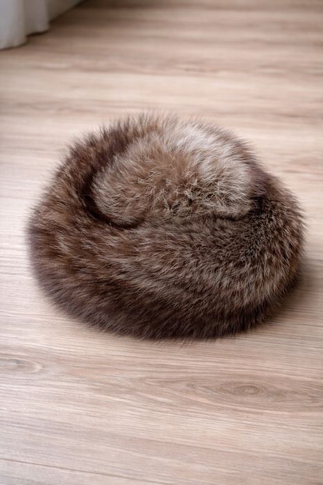 Czapka naturalne futro