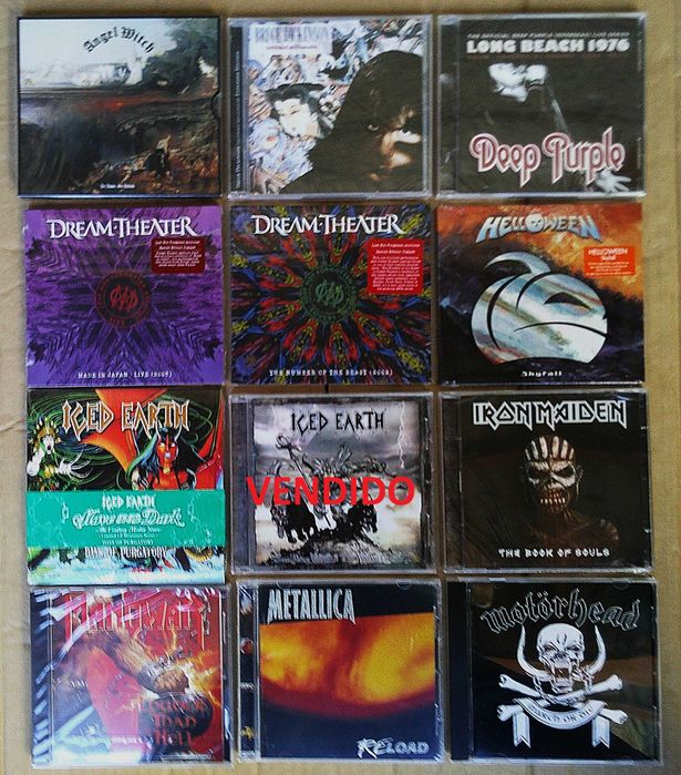 CD's Hard & Metal (Novos/Selados)