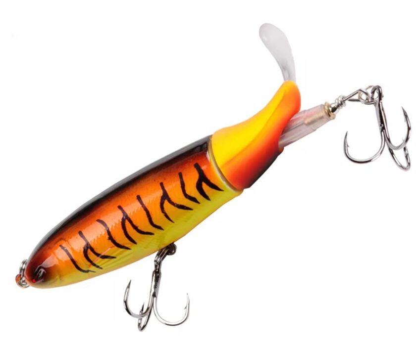 Przynęta Popper Flopper Wobler 13g - żółty