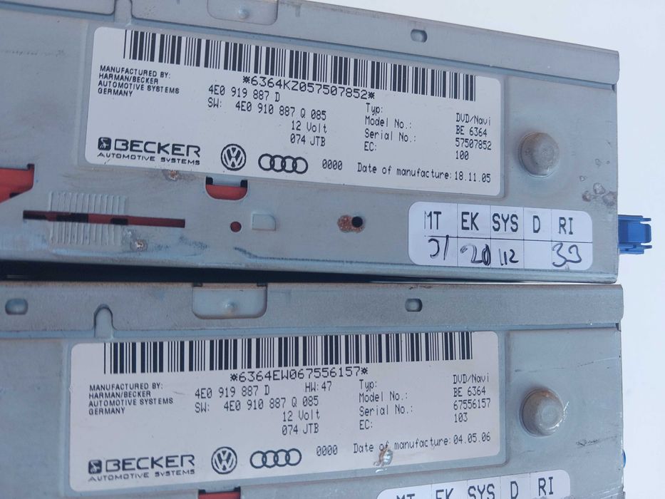 Czytnik Nawigacji DVD Audi a6 c6 4E0,919,887D Sprawny WYSYŁKA