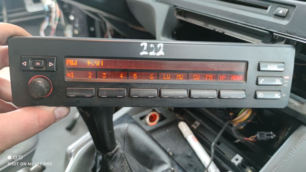 BMW e39 wyświetlacz radia