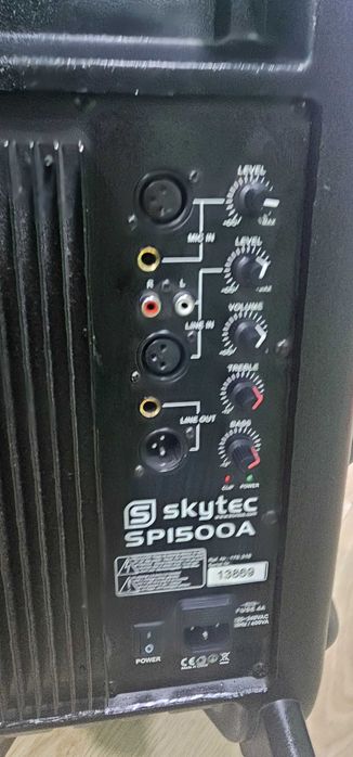 Coluna amplificada 500W