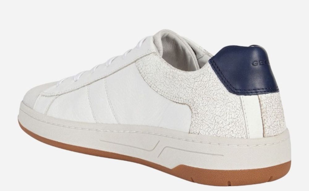 Skórzane sneakersy Geox roz.44