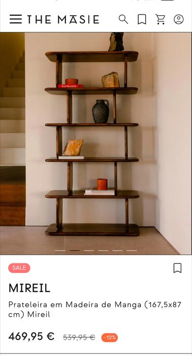 Estante nova da THE MASIE