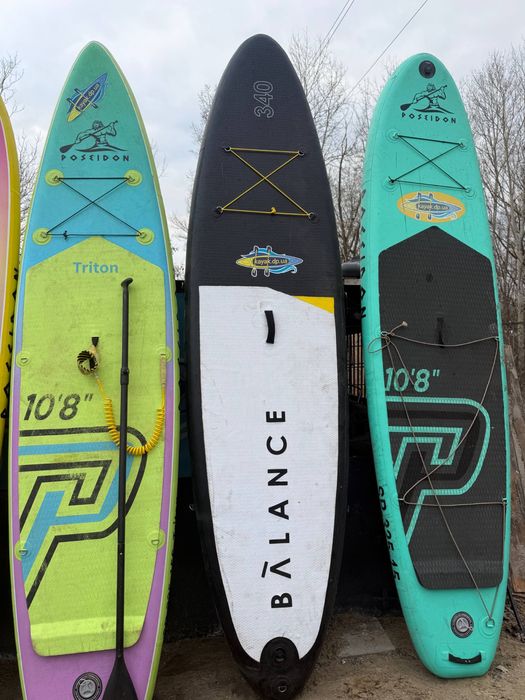 SUP доска Balance 340 комплект хорошее состояние сап доска купить сап