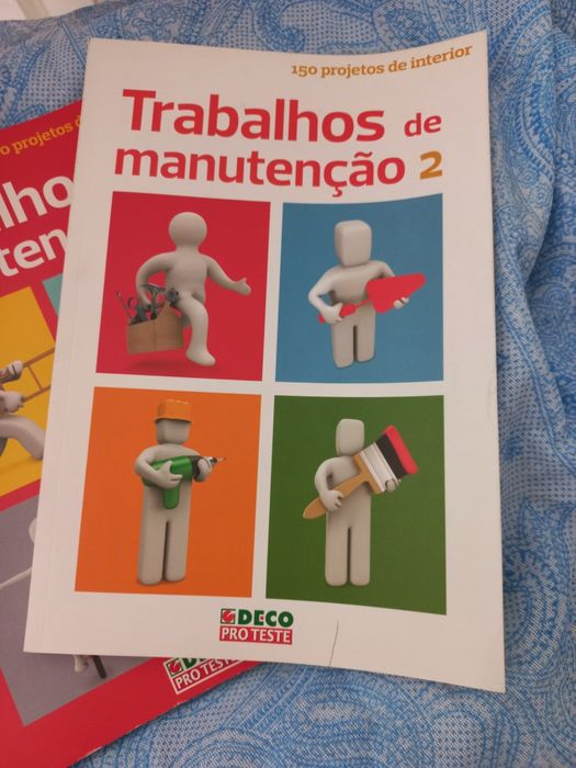 Livros novos "Trabalhos de manutenção 1 e 2""