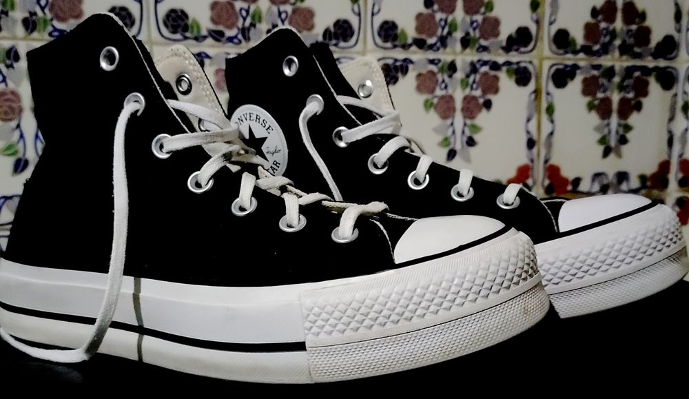 Converse Chuck Taylor All Star Lift Platform - Preto - Tamanho 39