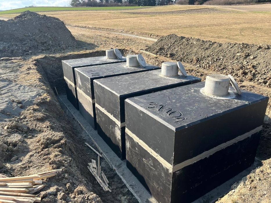 SZAMBO betonowe szamba zbiorniki na deszczówkę gnojowice PRODUCENT
