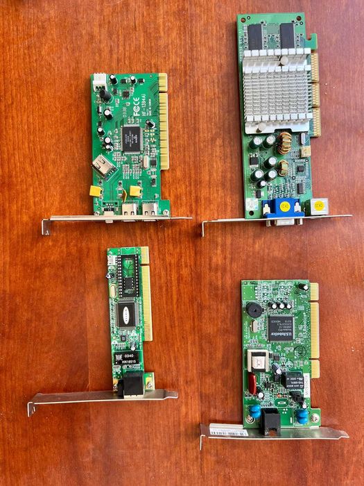 Lote componentes antigos