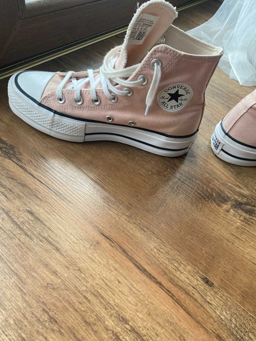 trampki CONVERSE  różowe