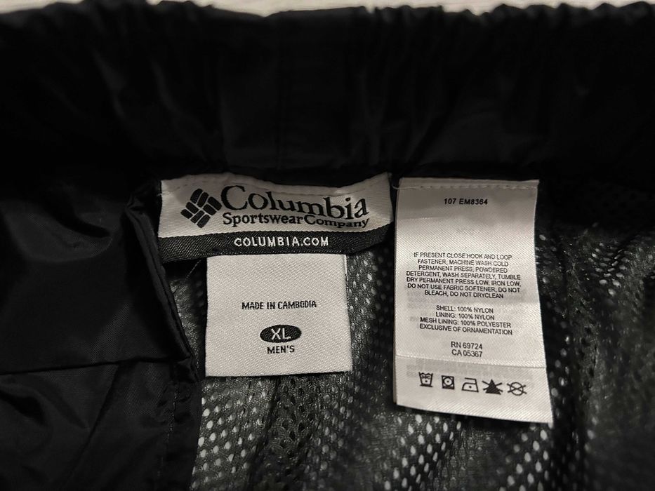 Spodnie trekkingowe Columbia z membraną Storm Dry