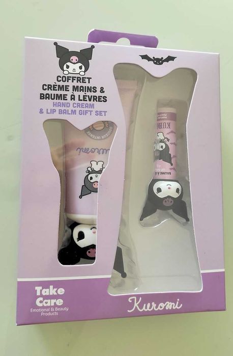 Creme de mãos + Protetor labial, Kuromi Take Care